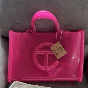 Large Jelly Telfar PINK💕💕💕